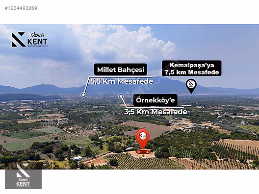 Kemalpaşa Yukarıkızılca Satılık 408 m2 Bahçe - İZMİR KEMALPAŞA fotoğraf 31