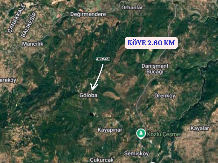 BALIKESİR BALYA GÖLOBA  KÖYÜNDE 1.464 M² TARLA SATILIKTIR - BALIKESİR BALYA fotoğraf 4
