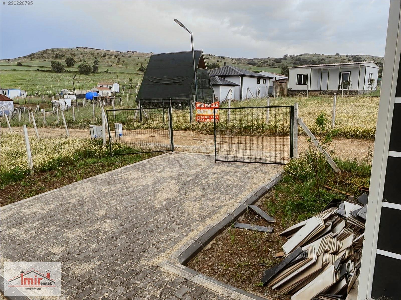 İMİR EMLAK OFİSİNDE ABADAN KIZIK TAPU 400m2 YERLEŞMİŞ BAHÇE YERİ - ANKARA PURSAKLAR fotoğraf 7