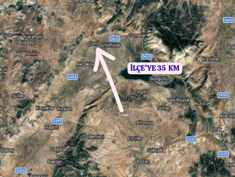 DENİZLİ ÇİVRİL BOZDAĞ   KÖYÜNDE  4.450 M²  TARLA  SATILIKTIR - DENİZLİ ÇİVRİL fotoğraf 5