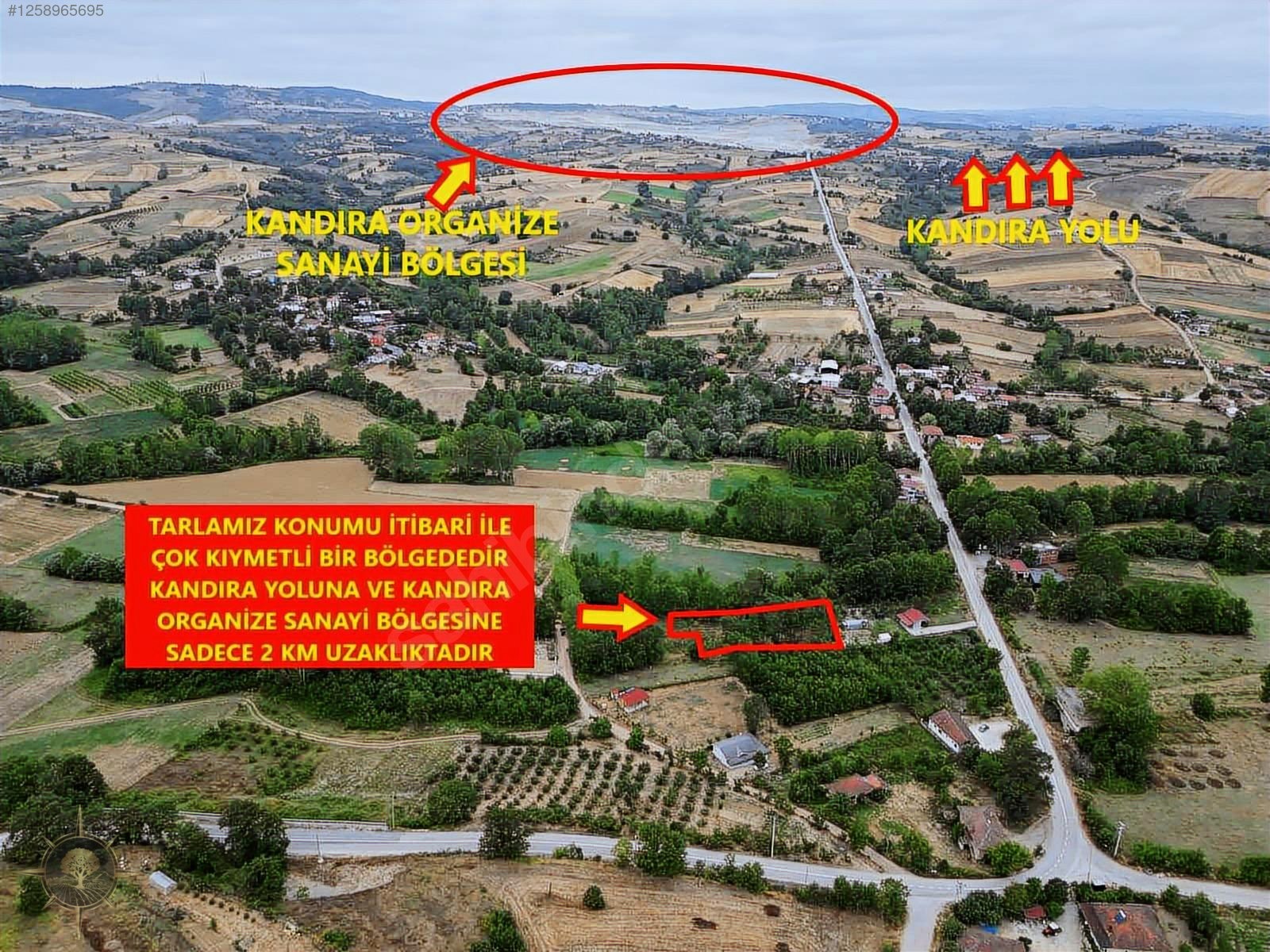 %5 İMARLI RESMİ YOLLU EV YAPILABİLİR KAÇIRILMAYACAK SAKLI BAHÇE - KOCAELİ KANDIRA fotoğraf 4
