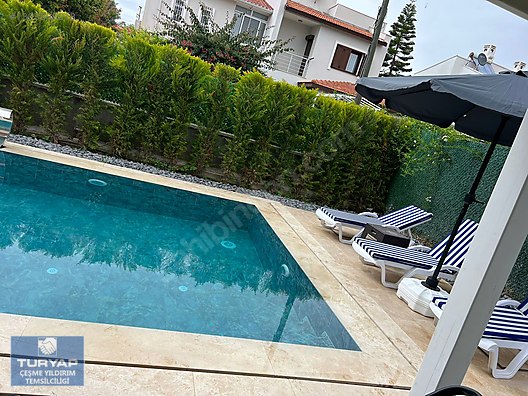 TURYAP ÇEŞME İNÖNÜ'DE KİRALIK TAM MÜSTAKİL HAVUZLU 3+1 VİLLA - İZMİR ÇEŞME fotoğraf 8