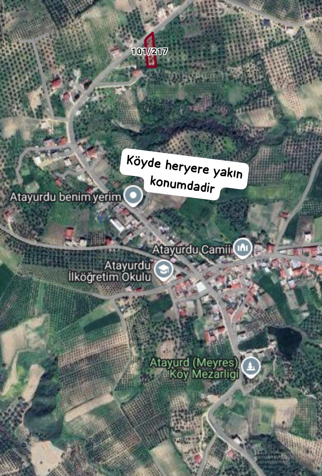  PAZARLIK PAYI MEVCUT 1.446 M² ARAZİ Hatay / Altınözü / Atayurdu Mh. - HATAY ALTINÖZÜ fotoğraf 5