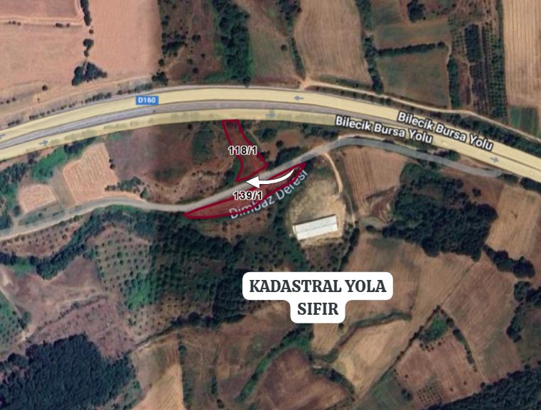 BURSA KESTEL ERDOĞAN'DA  2.001 M²  TARLA SATILIKTIR - BURSA KESTEL fotoğraf 3