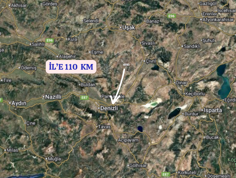 DENİZLİ BEKİLLİ POYRAZLI   KÖYÜNDE   1.488  M²  BAĞ  SATILIKTIR - DENİZLİ BEKİLLİ fotoğraf 6