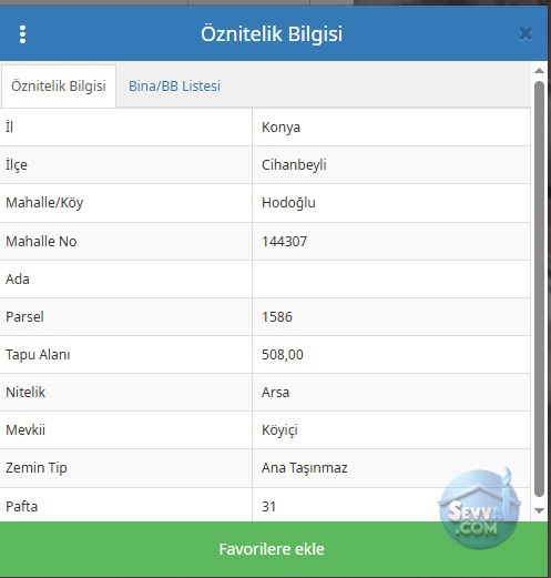 KONYA CİHANBEYLİ HODOĞLU NDA 508 M² ARSAMIZ SATILIKTIR - KONYA CİHANBEYLİ fotoğraf 2