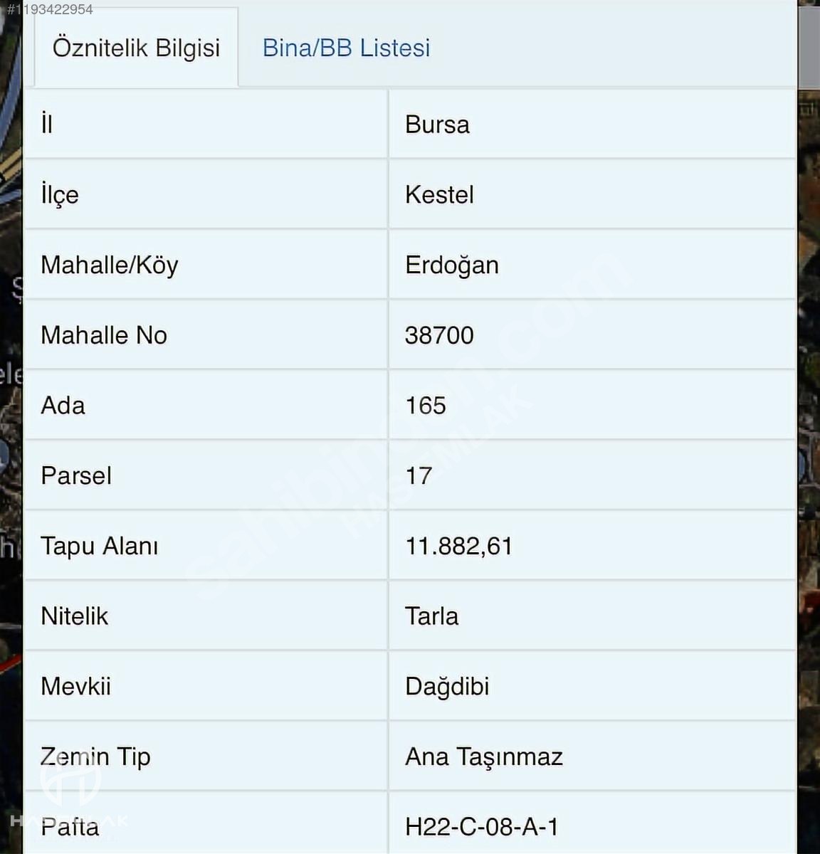 BÖLGE UZMANI HAS EMLAK tan EMSALSİZ ARAZİ - BURSA KESTEL fotoğraf 12