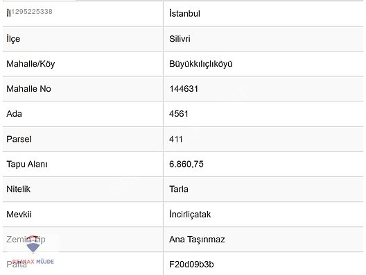 BÜYÜKKILIÇLI KÖYÜNDE 6.860 M2 KADASTROL YOLA CEPHELİ TARLA - İSTANBUL SİLİVRİ fotoğraf 2