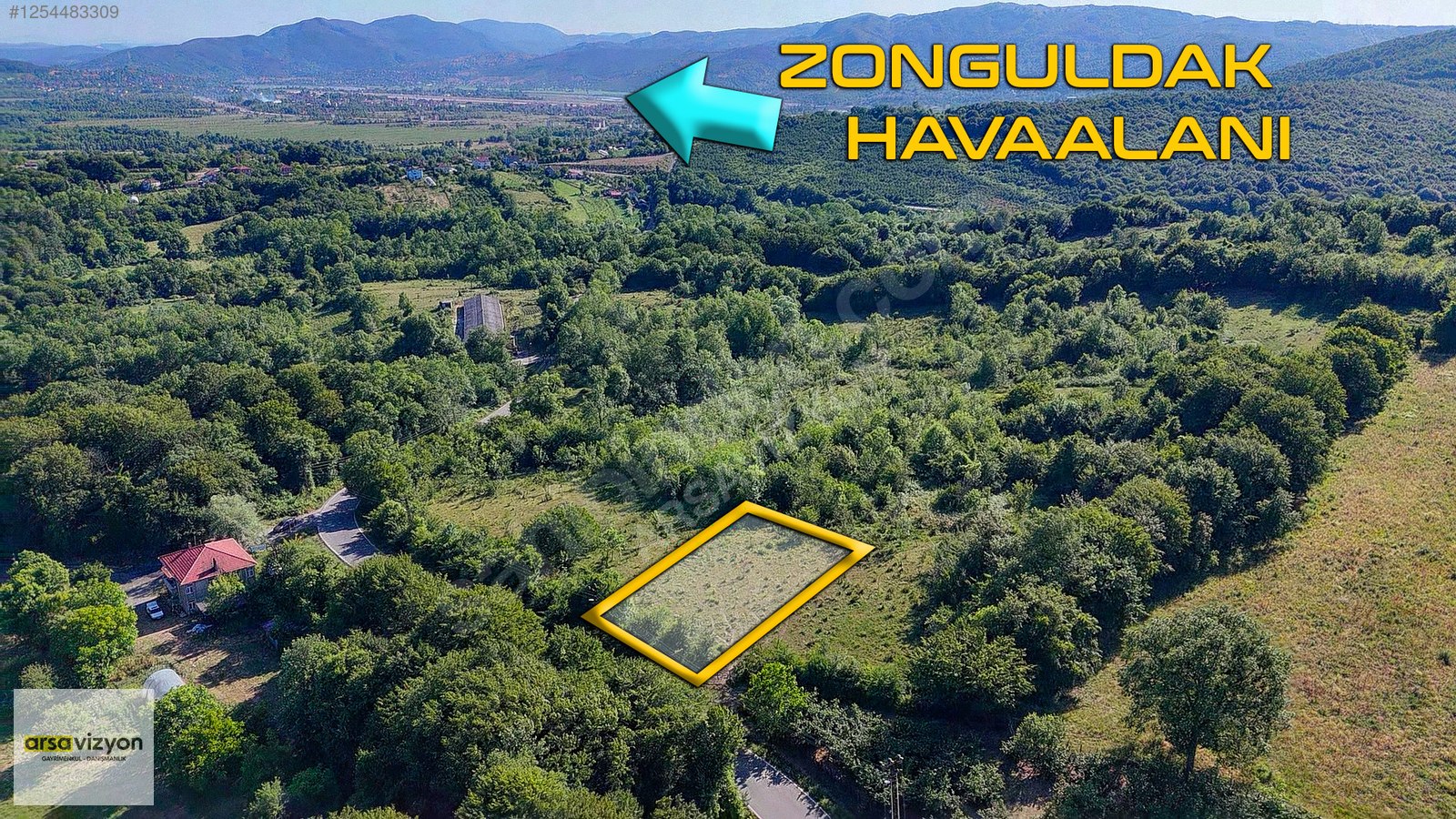 HAVAALANINA 2 KM'DE SARMAŞIK KÖYÜNDE İMARLI 769M² PARSEL - ZONGULDAK ÇAYCUMA fotoğraf 13
