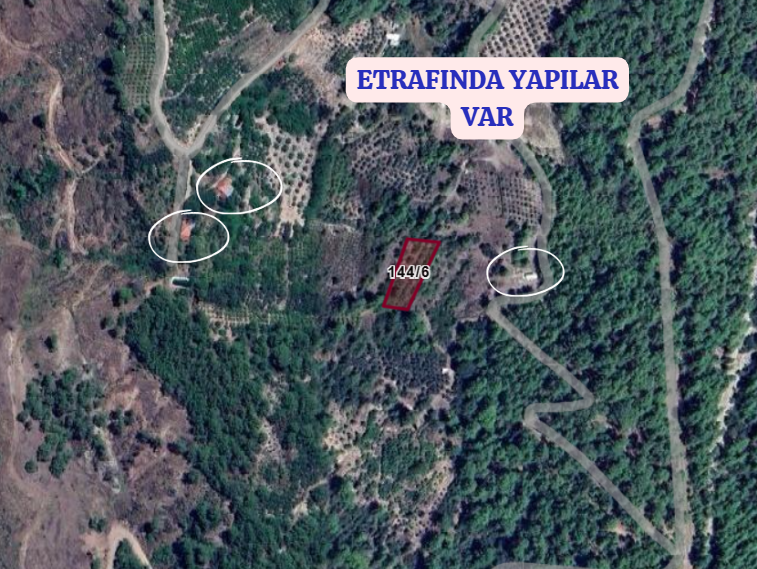 ANTALYA KUMLUCA KARACAÖREN  KÖYÜNDE 1.435  M²   BAHÇE  SATILIKTIR - ANTALYA KUMLUCA fotoğraf 4