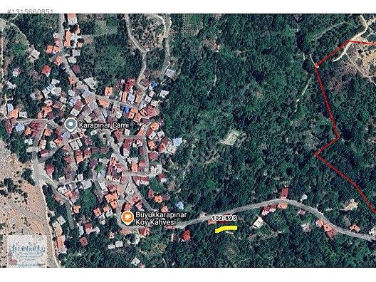 Köy İçi Asfalta Cepheli 214m² Müstakil tek tapu İmar Parseli - KARAMAN BAŞYAYLA fotoğraf 5