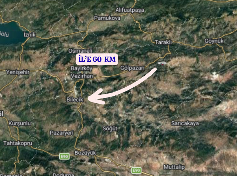BİLECİK GÖLPAZARI SARIHAÇILAR  KÖYÜNDE  5.070 M²  TARLA  SATILIKTIR - BİLECİK GÖLPAZARI fotoğraf 6