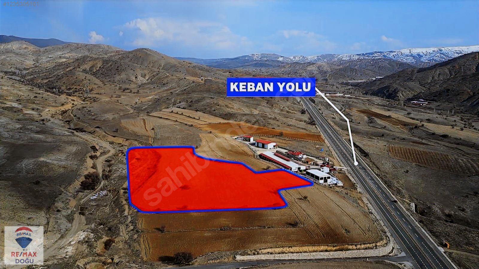 REMAX DOĞU'DAN KEBAN YOLUNDA SATILIK ARAZİ - ELAZIĞ KEBAN fotoğraf 3