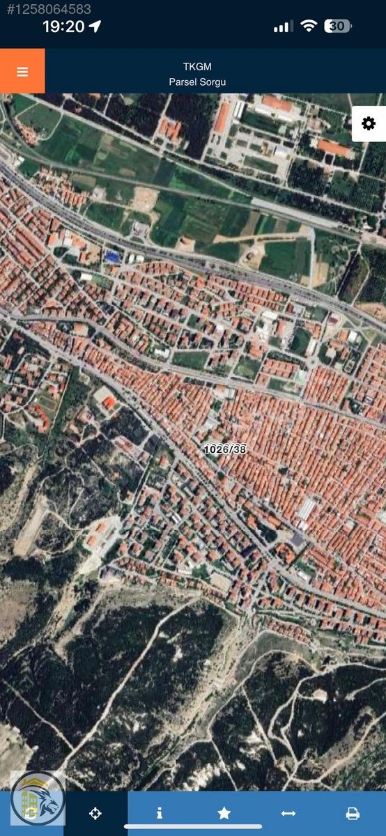 ASLAN EMLAK'TAN YENİDOĞANDA SATILIK 311m2 ARSA - KÜTAHYA MERKEZ fotoğraf 5