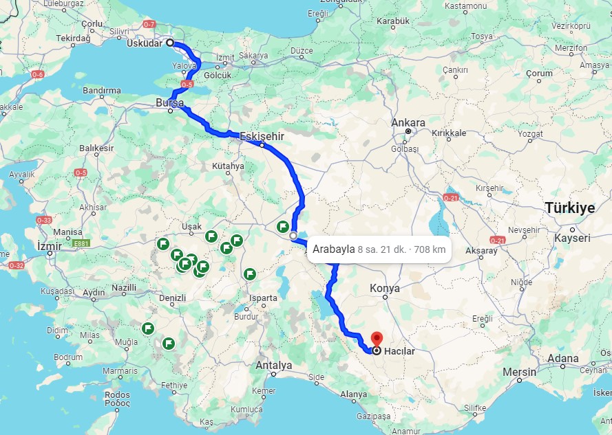 KONYA BOZKIR HACILAR KÖYÜNDE 1.473 M2 TARLA SATILIKTIR. - KONYA BOZKIR fotoğraf 8
