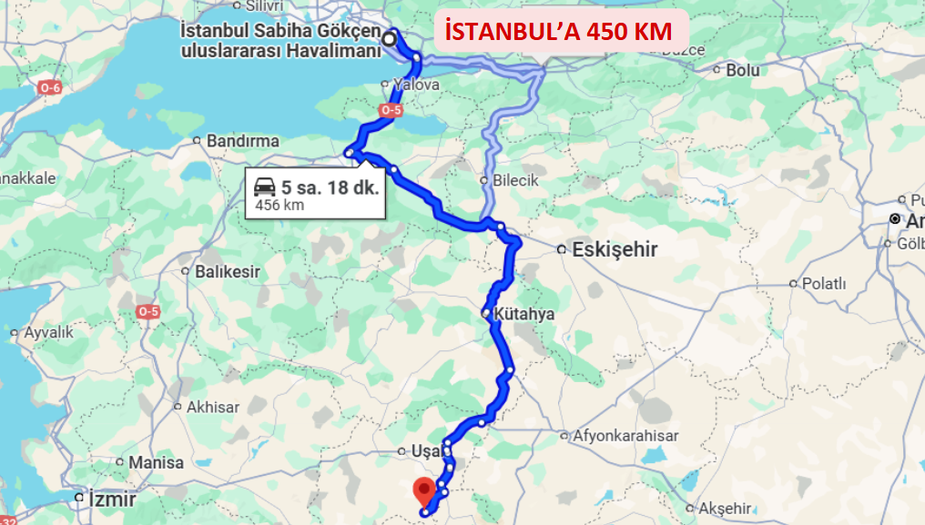 UŞAK KARAHALLI DELİHIDIRLI KÖYÜNDE 847 M² ARSA SATILIKTIR. - UŞAK KARAHALLI fotoğraf 8