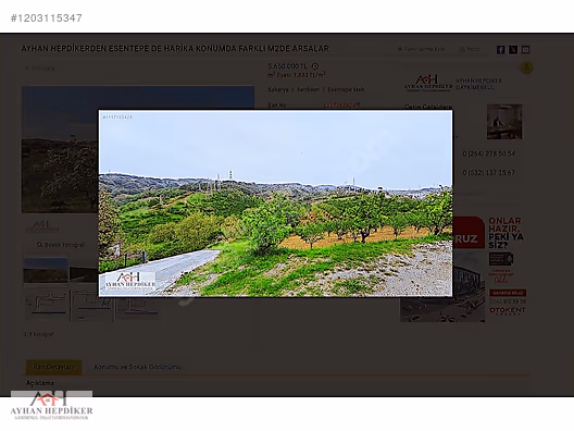 Serdivan Esentepe'de Satılık Arsalar - Yatırım Fırsatı! - SAKARYA SERDİVAN fotoğraf 24