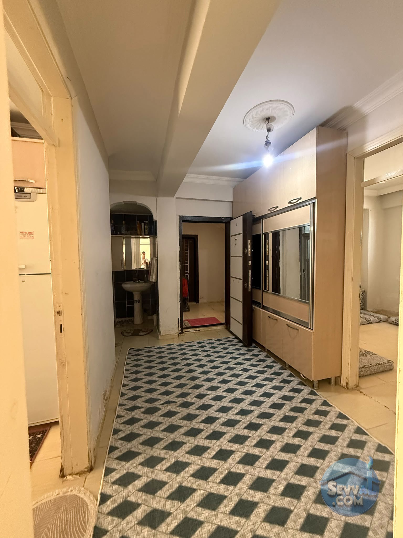 AHMET YESEVİ MAH. YARI BODRUM KAT 3 ODALI 90 m2 DOĞALGAZ KAPIDA BAHÇELİ SATILIK  - ŞANLIURFA HALİLİYE fotoğraf 21
