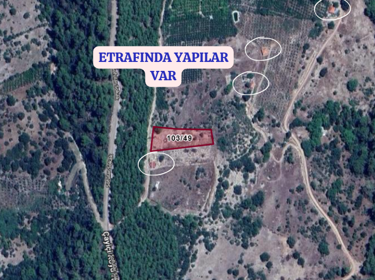 ANTALYA KUMLUCA ÇAYİÇİ  KÖYÜNDE 3.308 M²   TARLA  SATILIKTIR - ANTALYA KUMLUCA fotoğraf 4