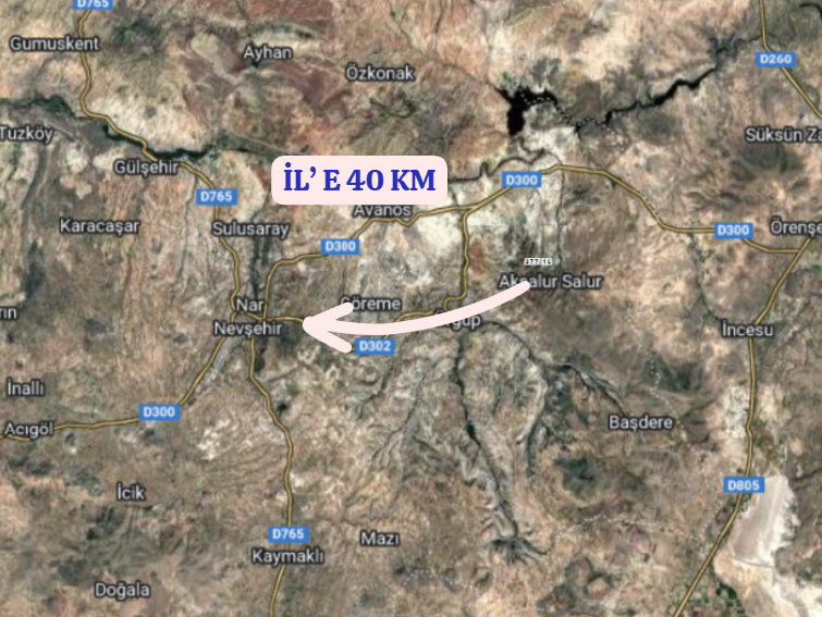 NEVŞEHİR ÜRGÜP AKSALUR YENİCAMİ  KÖYÜNDE 798 M² BAHÇE  SATILIKTIR - NEVŞEHİR ÜRGÜP fotoğraf 6