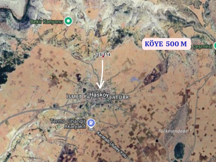UŞAK ULUBEY HASKÖY KÖYÜNDE  1.233 M² TARLA  SATILIKTIR  - UŞAK ULUBEY fotoğraf 5