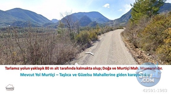 Murtiçine Yakın Konumda Acil Satılık Tarla - ANTALYA AKSEKİ fotoğraf 36