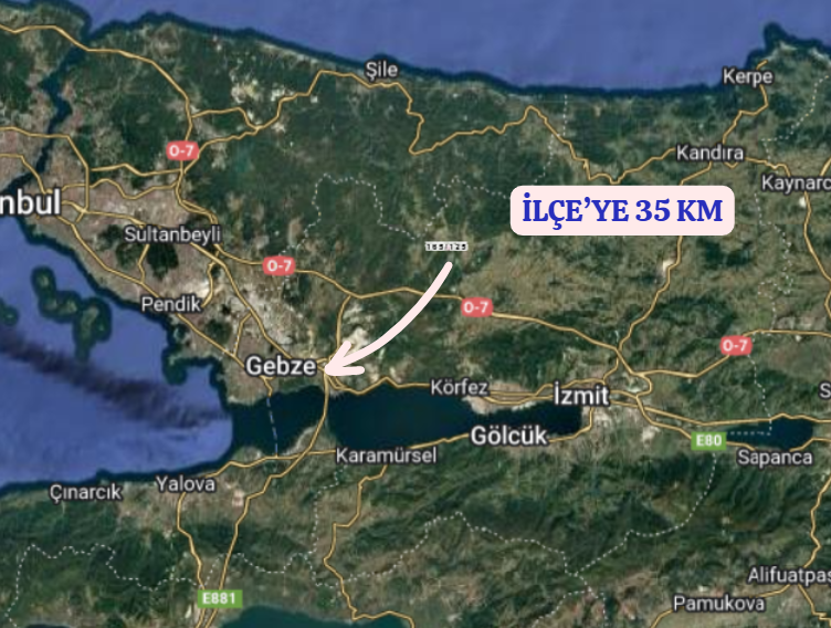 KOCAELİ GEBZE DURAKLI   MAHALLESİNDE 1.624 M²  TARLA  SATILIKTIR - KOCAELİ GEBZE fotoğraf 8