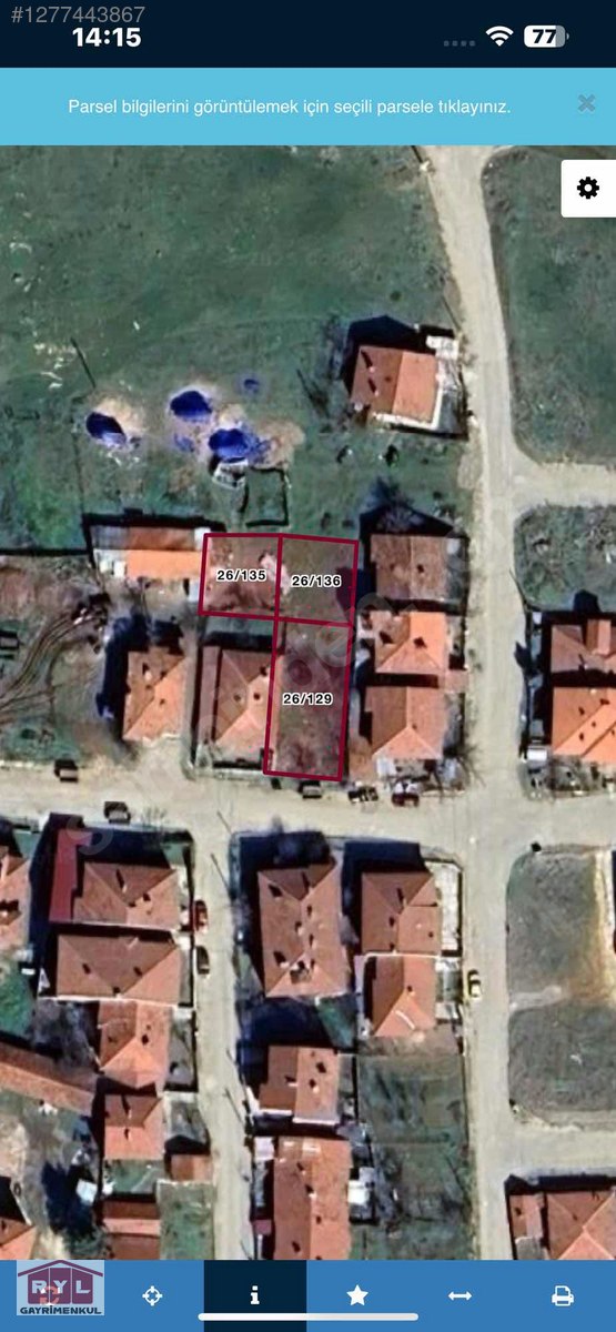 BİLECİK PAZARYERİ YÜZBAŞI MAHALLESİ SATILIK 602 M2 İMARLI ARSA - BİLECİK PAZARYERİ fotoğraf 11