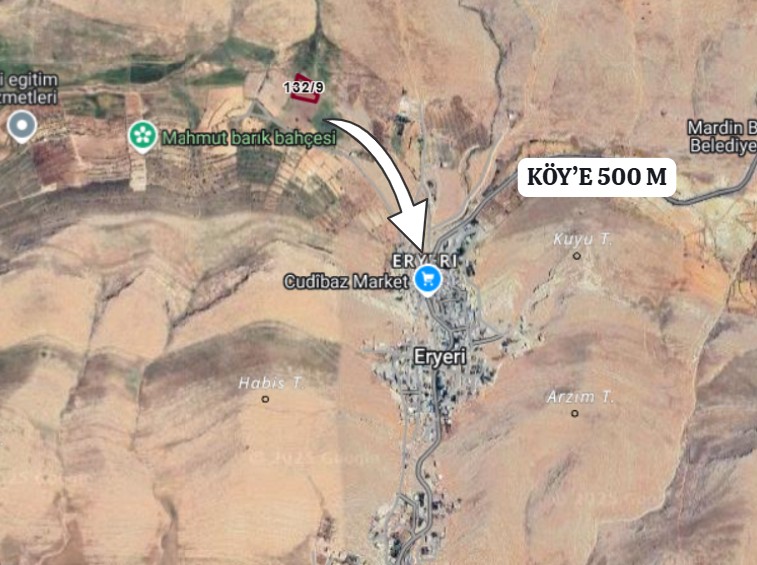 MARDİN ARTUKLU ERYERİ  KÖYÜ’NDE 3.776 M² TARLA SATILIKTIR - MARDİN ARTUKLU fotoğraf 4