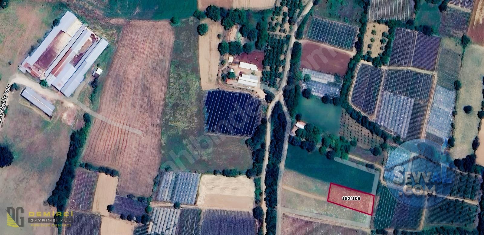 DEMİRCİ GAYRİMENKUL KURŞUNLU'DA SATILIK 1400 M2 ÇİLEK BAHCESİ - BURSA İNEGÖL fotoğraf 6