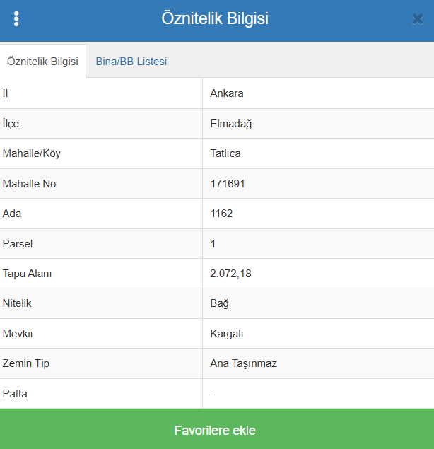 ANKARA ELMADAĞ TATLICA KÖYÜNDE 2.072 M² BAĞIMIZ  SATILIKTIR - ANKARA ELMADAĞ fotoğraf 12
