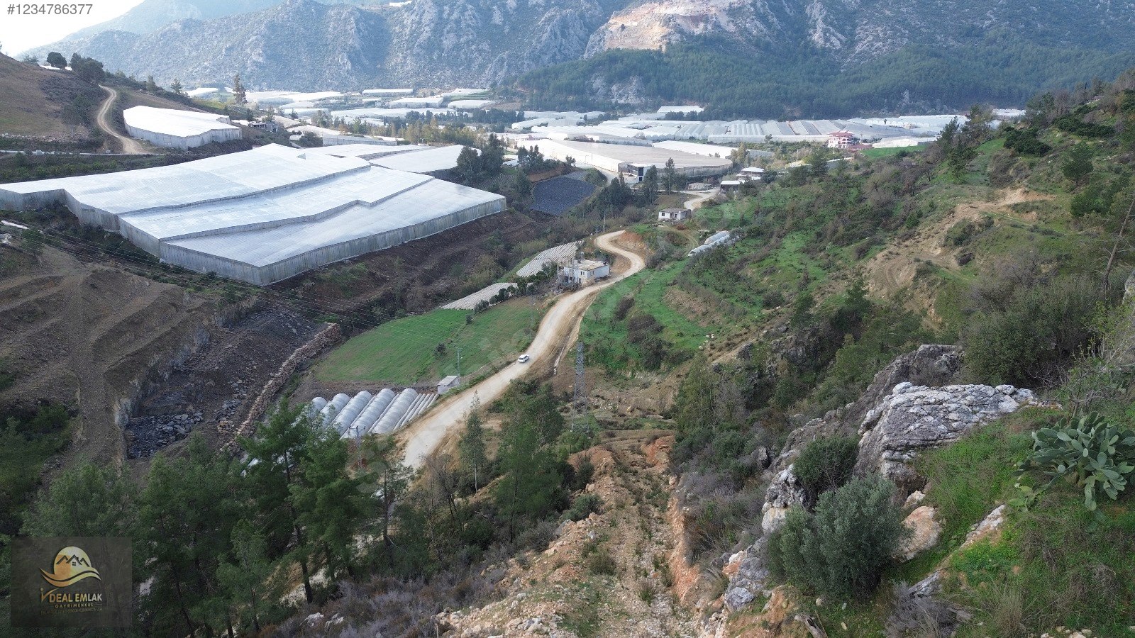 ANAMUR OVABAŞI MÜSTAKİL TAPU 9314 METREKARE SATILIK TARLA - MERSİN ANAMUR fotoğraf 11
