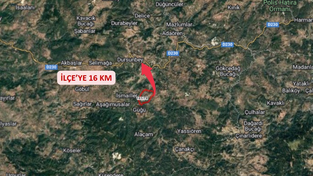 BALIKESİR DURSUNBEY YUKARI YAĞCILAR KÖYÜ’NDE 282 M² ARSA SATILIKTIR - BALIKESİR DURSUNBEY fotoğraf 6