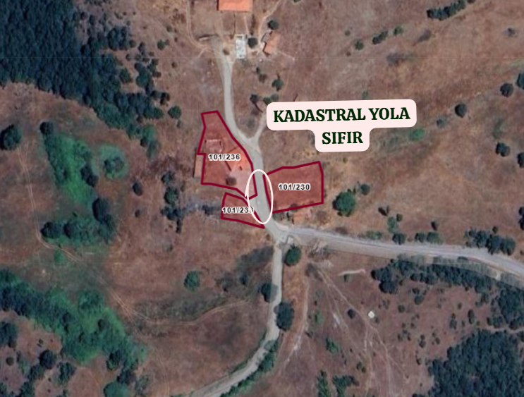 BALIKESİR ALTIEYLÜL KILCILAR  KÖYÜNDE  736  M²  BAHÇE  SATILIKTIR - BALIKESİR ALTIEYLÜL fotoğraf 3