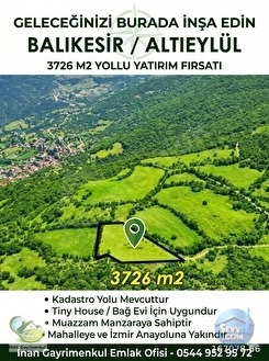 🚨 KOZDEREGÜVEM'DE 3.726 M² RESMİ YOLLU MANZARALI HARİKA TARLA 🚨 - BALIKESİR ALTIEYLÜL fotoğraf 7