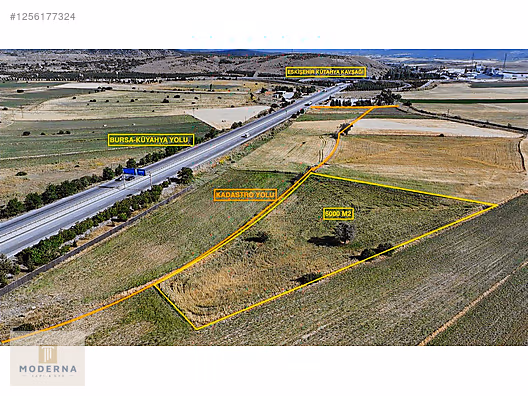 KÜYAHYA BURSA ÇEVRE YOLU KENARI RESMİ YOL SANAYİ ALANINDA 6000M2 - ESKİŞEHİR İNÖNÜ fotoğraf 12