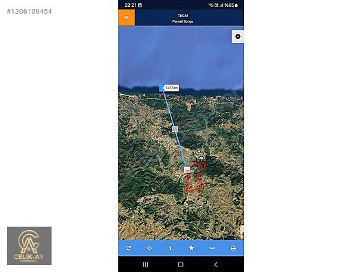 ÇELİK-AY'DAN KANDIRA KUBUZCU ACİL SATILIK YOL CEPHELİ TARLA - KOCAELİ KANDIRA fotoğraf 2