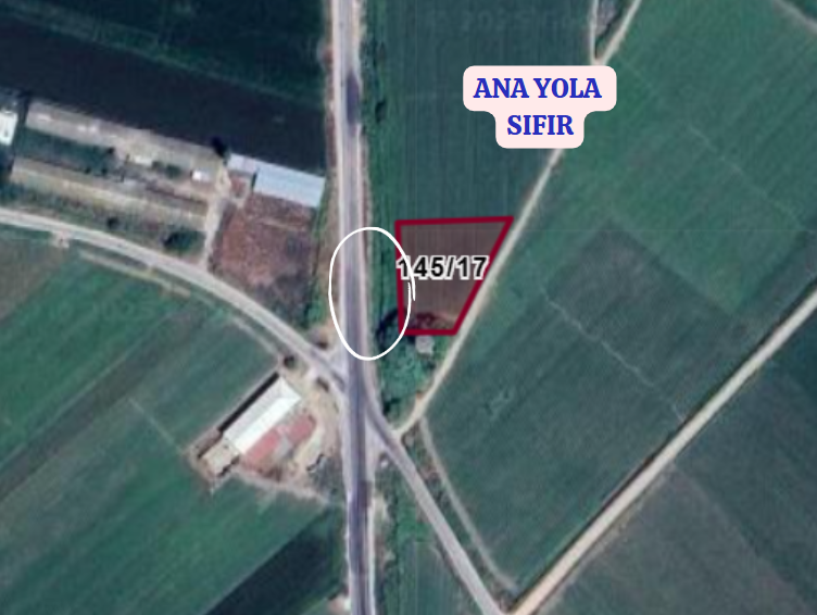 BURSA KARACABEY BEYLİK KÖYÜNDE 1.862  M² TARLA SATILIKTIR - BURSA KARACABEY fotoğraf 3