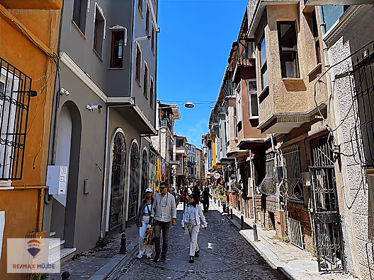 BALAT'TA TRAFİĞE KAPANACAK CADDEDE HALİÇ MANZARALI 4 KATLI BİNA - İSTANBUL FATİH fotoğraf 7
