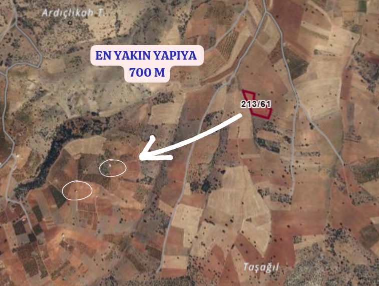 KONYA GÜNEYSINIR AĞRAS  KÖYÜNDE 7.953  M² TARLA  SATILIKTIR - KONYA GÜNEYSINIR fotoğraf 4