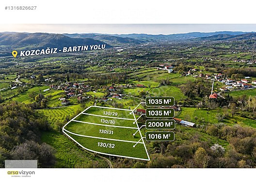 BARTINA 10 DK MESAFEDE MANZARALI VİLLA İMARLI PARSELLER - BARTIN MERKEZ fotoğraf 9
