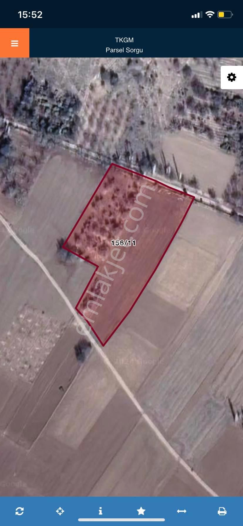 Isparta Atabey Harmanören' De Satılık Çift Taraf Kadastro Yolu Olan Tarla - ISPARTA ATABEY fotoğraf 2