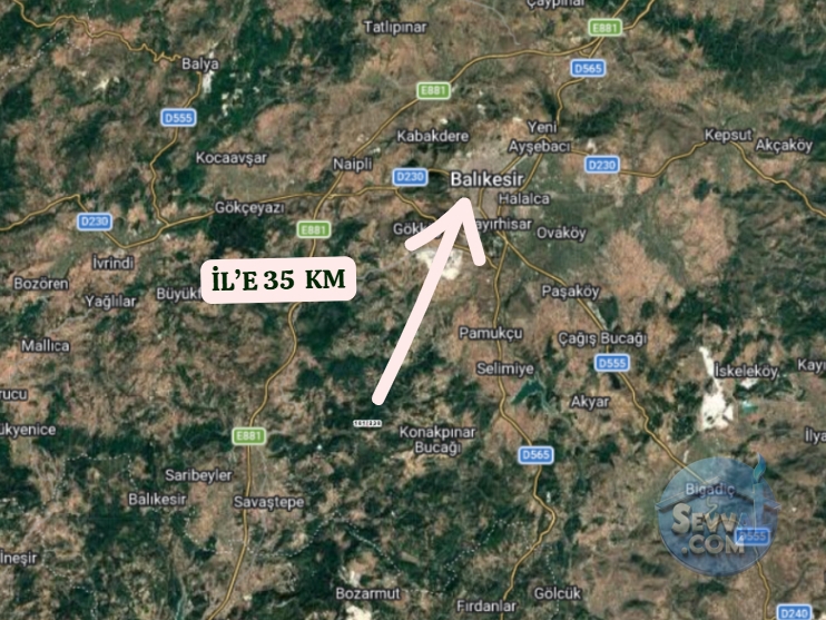 BALIKESİR ALTIEYLÜL KILCILAR MAH. 736M² BAHÇE SATILIKTIR - Balıkesir Altıeylül fotoğraf 4