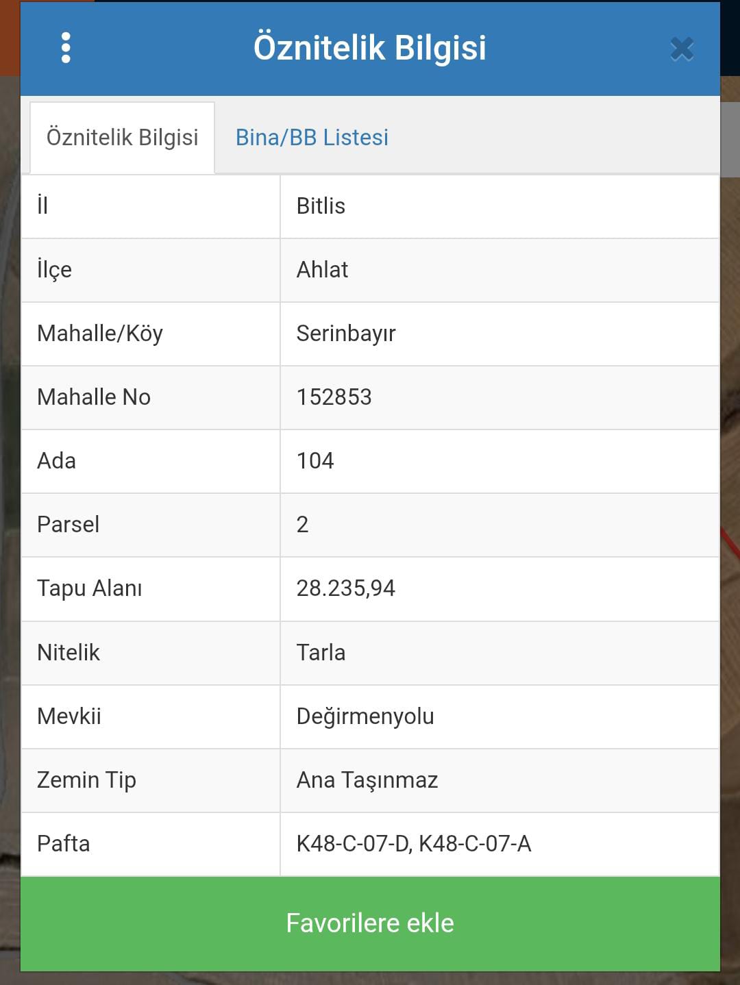 28 DÖNÜM TARLA SAHIBINDEN (YARISI CEVIZ) 28.000 M² Bitlis / Ahlat / Serinbayır  - BİTLİS AHLAT fotoğraf 4