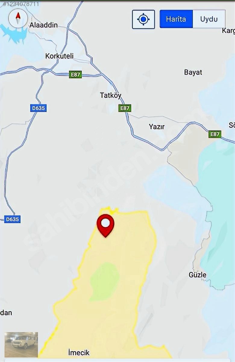 acil satılıkYazır a komşu olan imecik'te 950mtek tapuyer acildir - ANTALYA KORKUTELİ fotoğraf 11