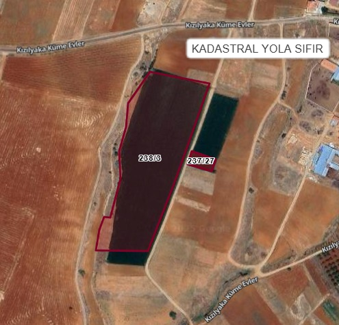    KARAMAN MERKEZ KIZILYAKA KÖYÜ’NDE 634 M² TARLA SATILIKTIR  - KARAMAN MERKEZ fotoğraf 3