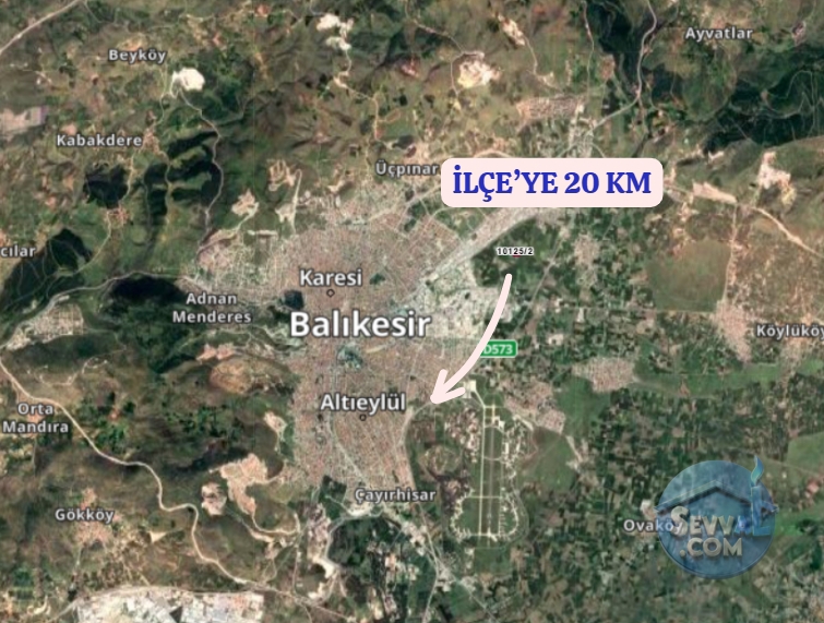 BALIKESİR ALTIEYLÜL GÜMÜŞÇEŞME MAH.DE 5.734 M² TARLA SATILIKTIR - Balıkesir Altıeylül fotoğraf 6