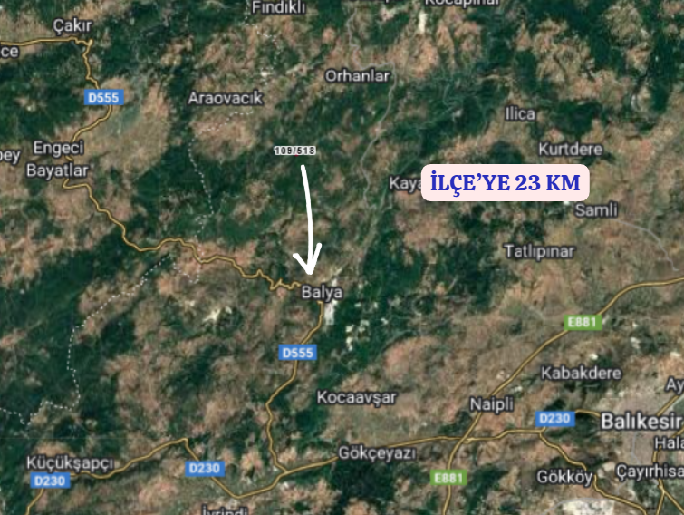 BALIKESİR BALYA GÖLOBA  KÖYÜNDE 2.681 M² TARLA SATILIKTIR - BALIKESİR BALYA fotoğraf 5
