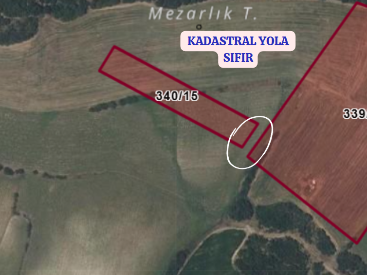 EDİRNE UZUNKÖPRÜ DEREKÖY  KÖYÜNDE 4.298 M² TARLA SATILIKTIR - EDİRNE UZUNKÖPRÜ fotoğraf 2