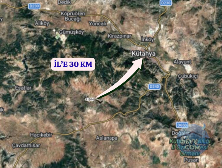 KÜTAHYA ASLANAPA DEREKÖY  KÖYÜNDE  686 M² AVLULU AHŞAP EV  SATILIKTIR - KÜTAHYA ASLANAPA fotoğraf 6